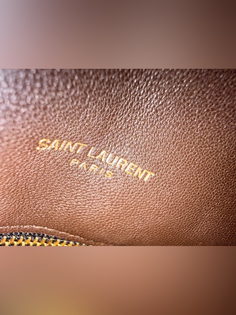 Saint Laurent YSL Loulou Puffer Medium Dark Ganache Lambskin Shoulder Bag - Picture 16 of 16